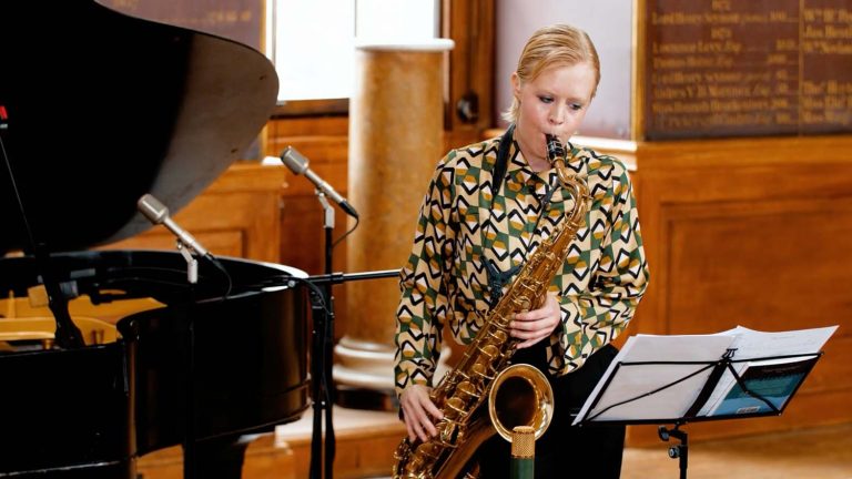 Helena Kay performs in the Barts heritage lunchtime concert series