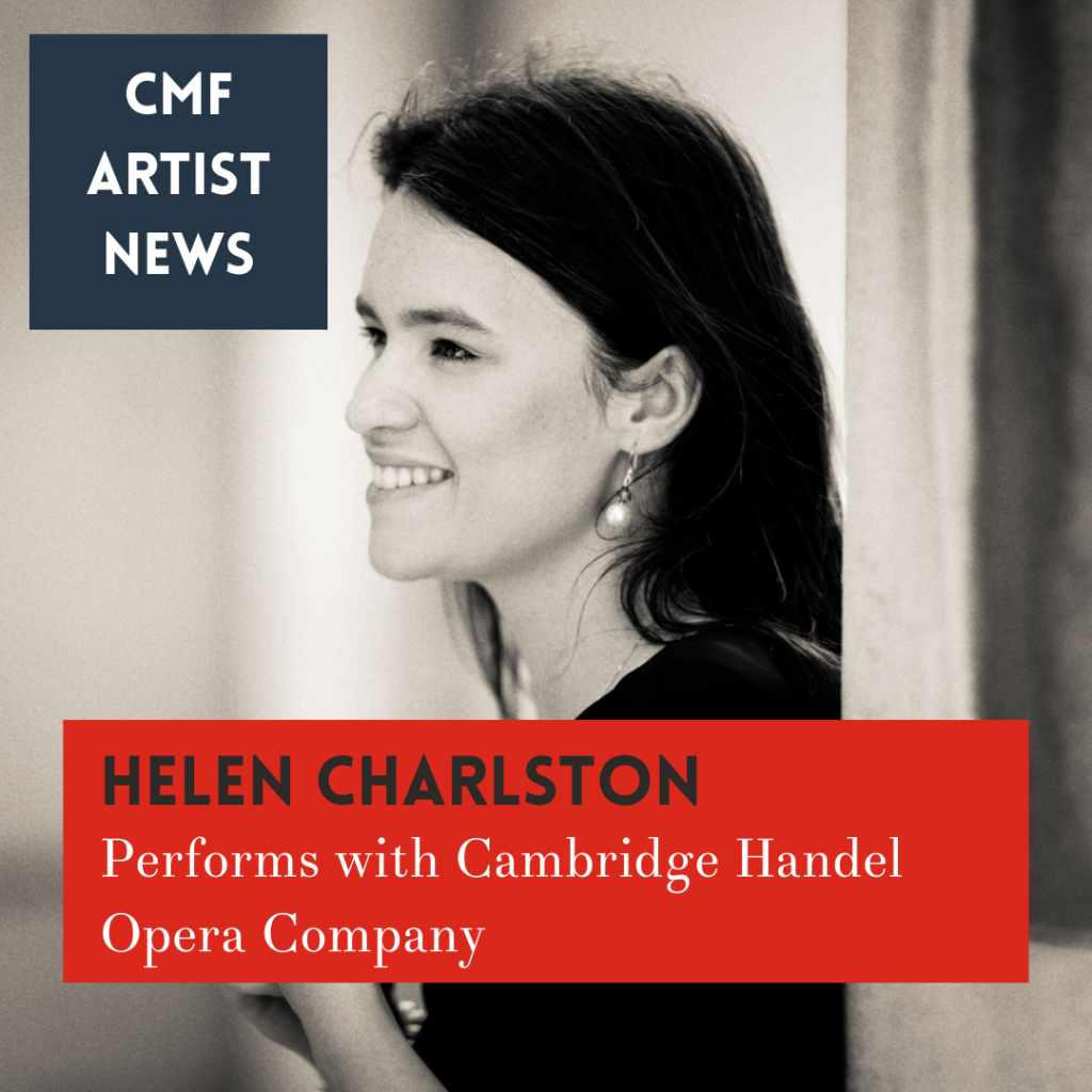 Helen Charlston and Anna Cavaliero to perform with Cambridge Handel Opera Company