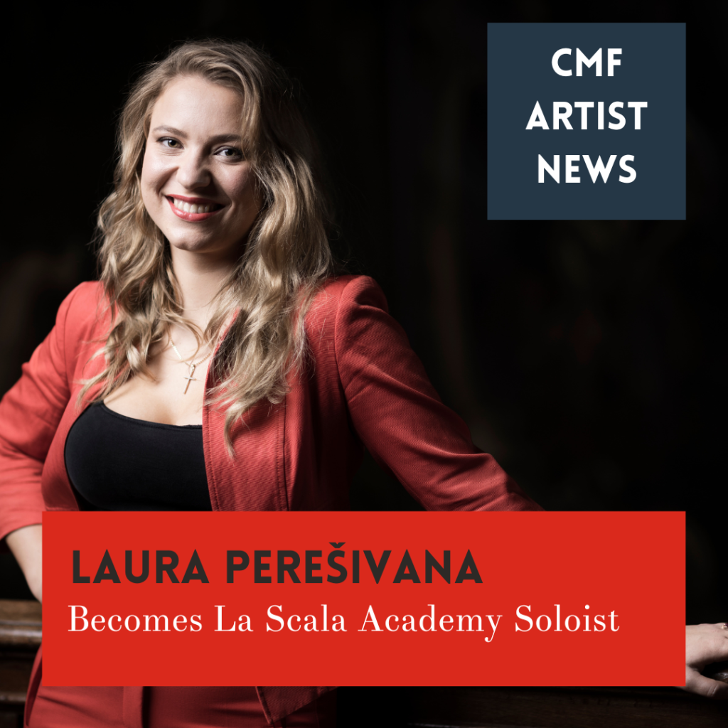 Laura Perešivana becomes soloist of La Scala Academy of Lyric Opera