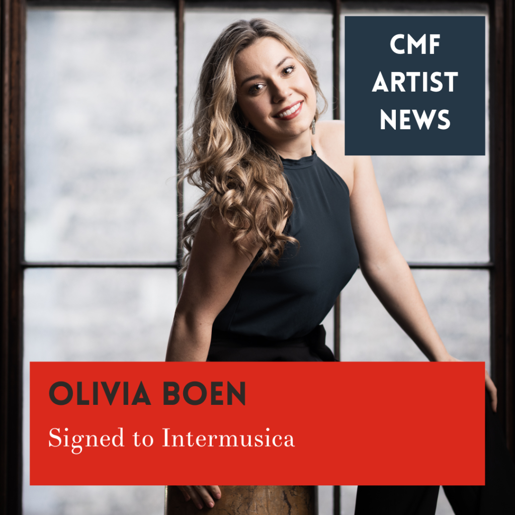 Olivia Boen signed to Intermusica