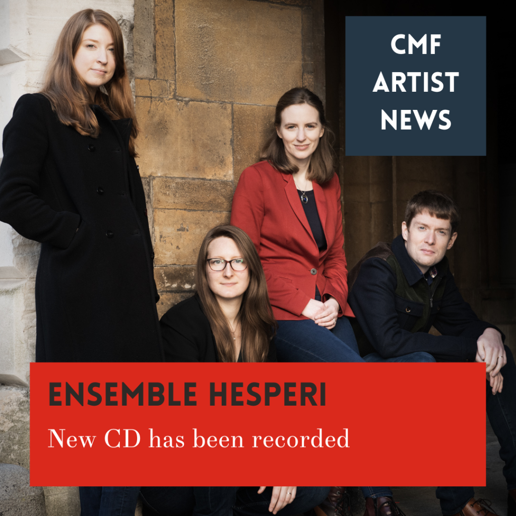 Ensemble Hesperi record their new album